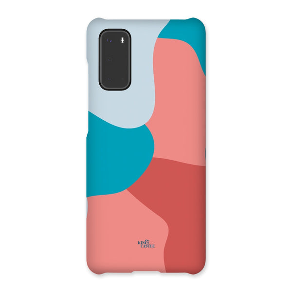 Blue, Red & Pink Abstract Snap Phone Case