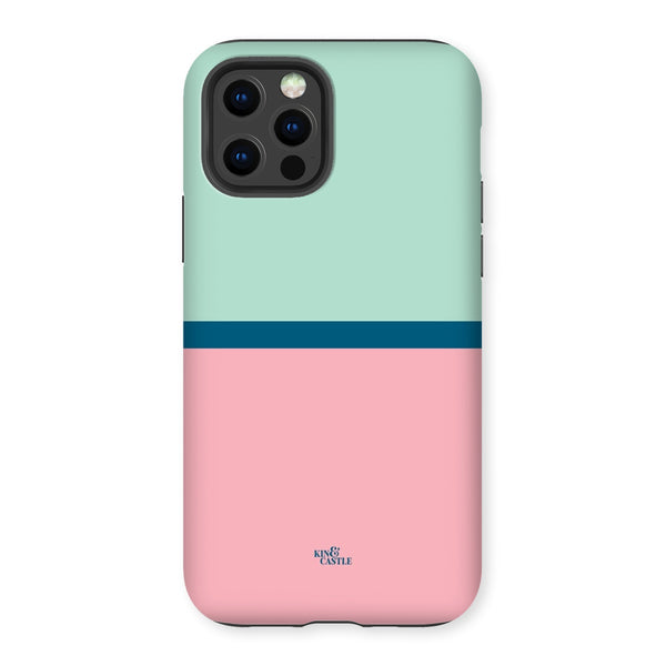 Mint & Pink Duo Tough Phone Case
