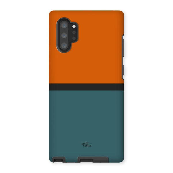 Rust & Teal Duo Tough Phone Case