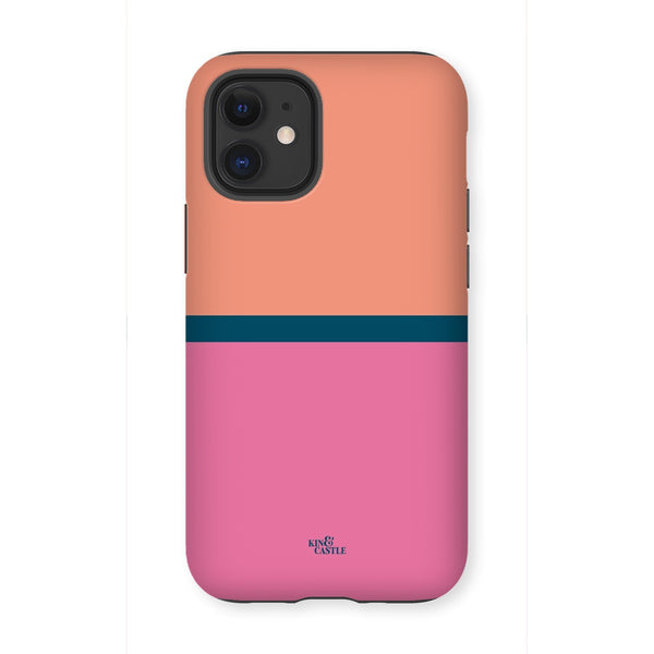 Peach & Pink Duo Tough Phone Case