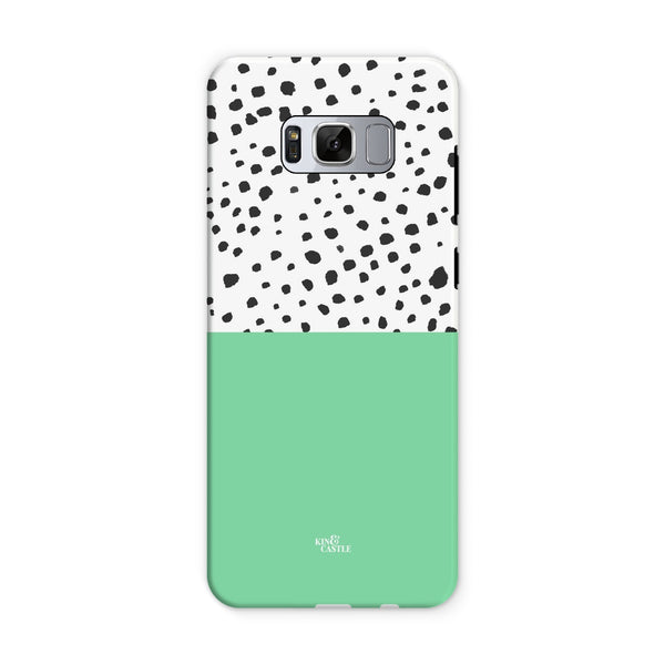 Mint & Graphite Animal Spots Tough Phone Case