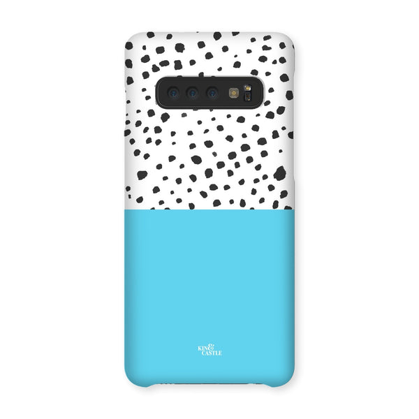 Blue & Graphite Animal Spots Snap Phone Case