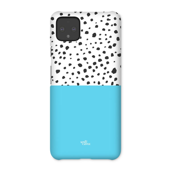 Blue & Graphite Animal Spots Snap Phone Case
