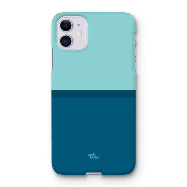 Blue Duo Snap Phone Case
