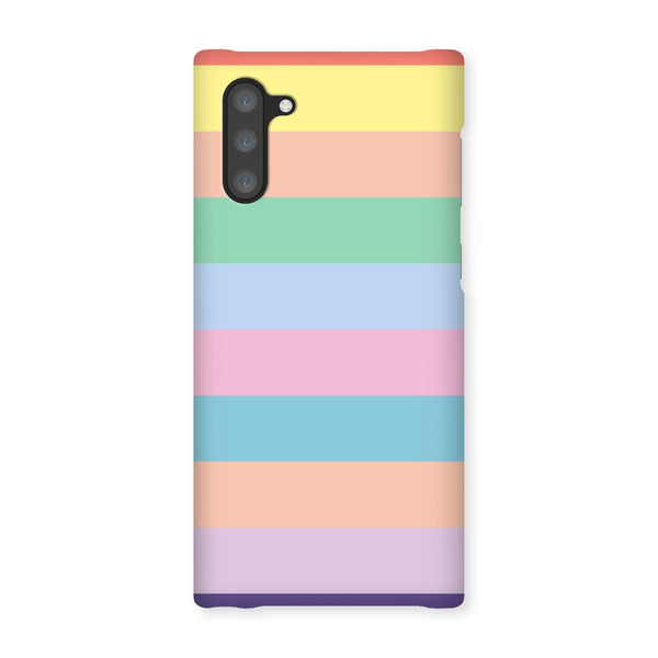 Pastel Stripe Snap Phone Case