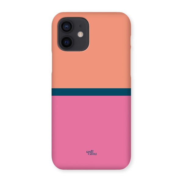 Peach & Pink Duo Snap Phone Case