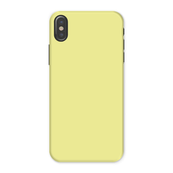 Lemon Yellow Tough Phone Case