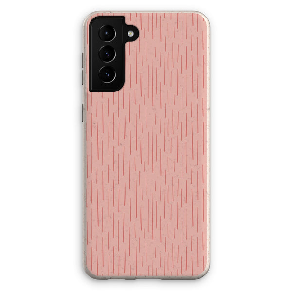 Rose Pink Dash Eco Phone Case