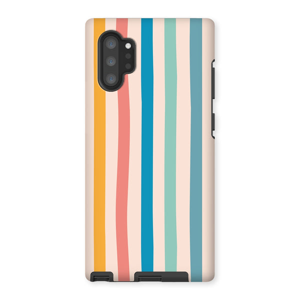 Earth Tones Stripe Tough Phone Case