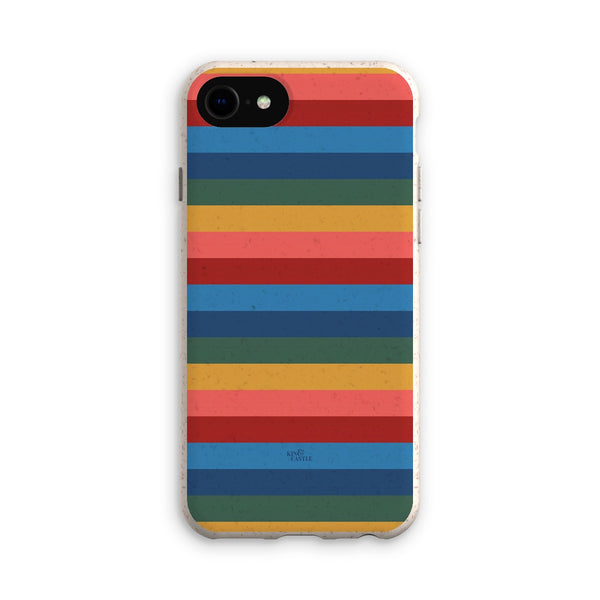 Retro Rainbow Eco Phone Case