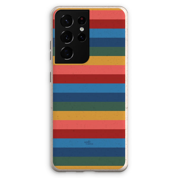 Retro Rainbow Eco Phone Case