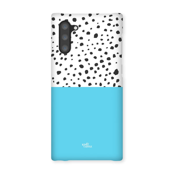 Blue & Graphite Animal Spots Snap Phone Case