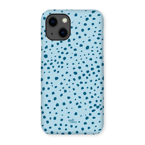Blue Animal Spot Snap Phone Case