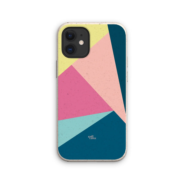 Pastel Triangles Eco Phone Case