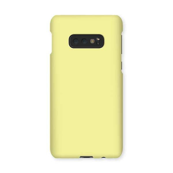 Lemon Yellow Snap Phone Case