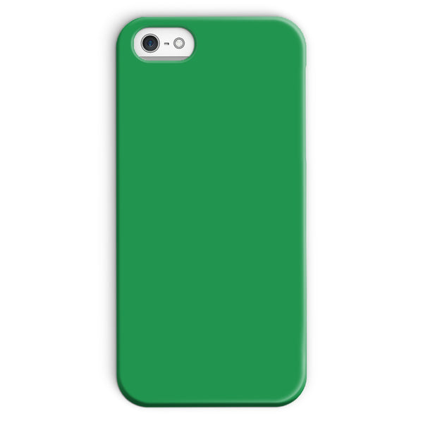Green Snap Phone Case