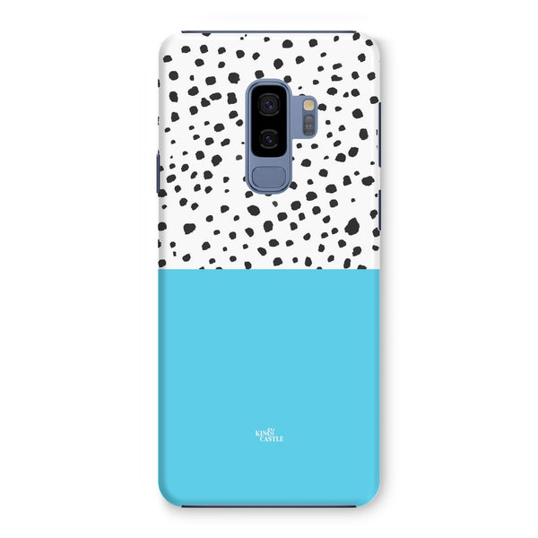 Blue & Graphite Animal Spots Snap Phone Case