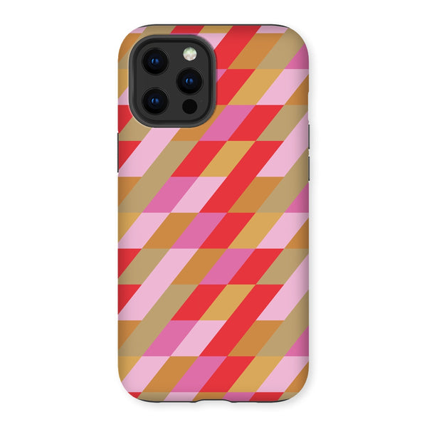 Pink & Red Diamond Tough Phone Case