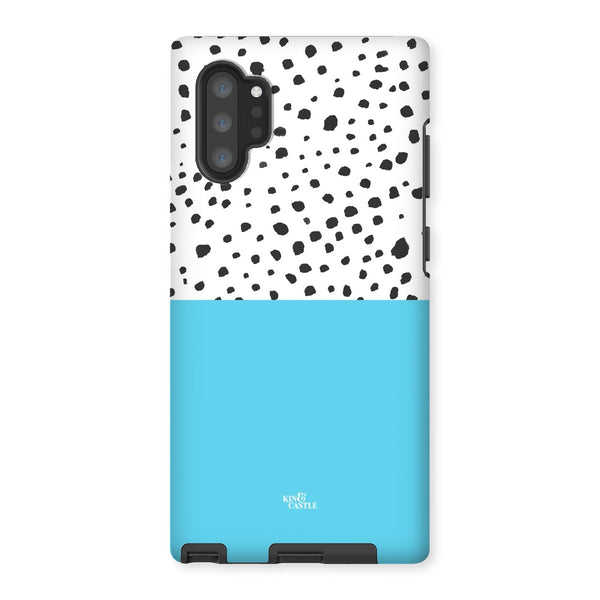 Blue & Graphite Animal Spots Tough Phone Case