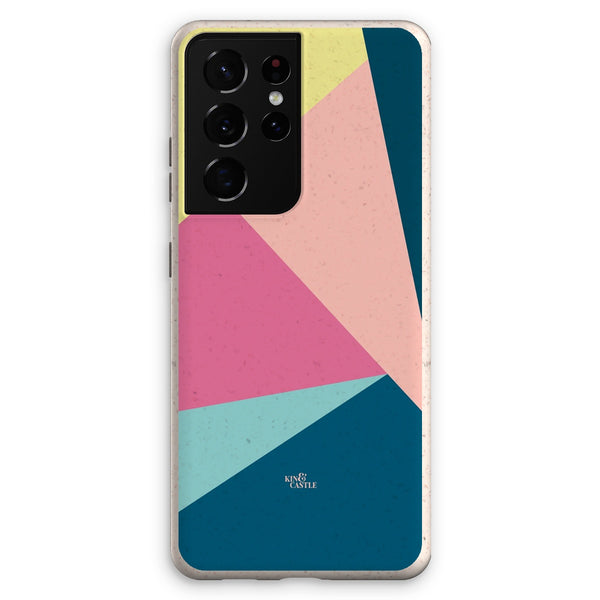 Pastel Triangles Eco Phone Case