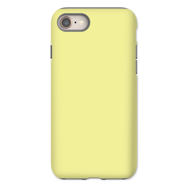 Lemon Yellow Tough Phone Case