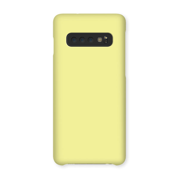 Lemon Yellow Snap Phone Case