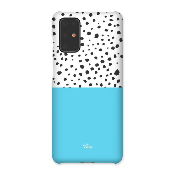 Blue & Graphite Animal Spots Snap Phone Case