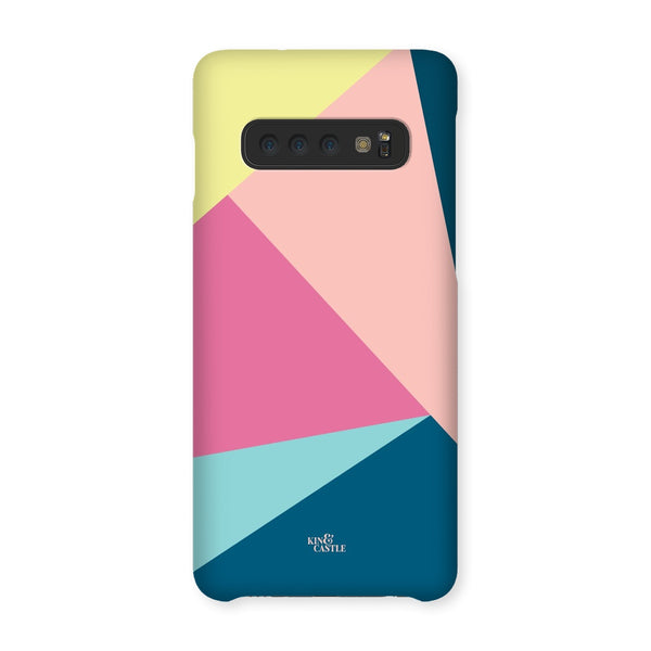 Pastel Triangles Snap Phone Case