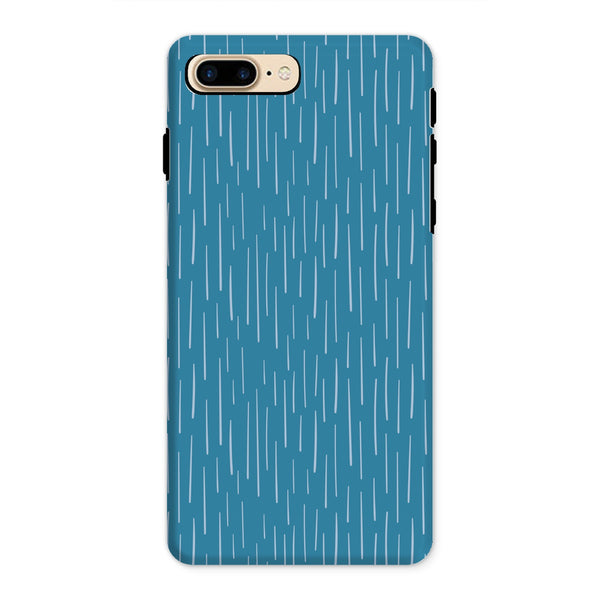Blue Dash Tough Phone Case