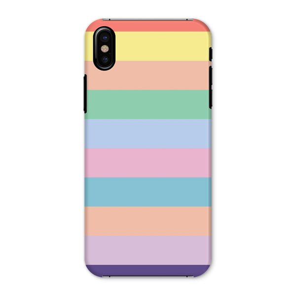 Pastel Stripe Snap Phone Case
