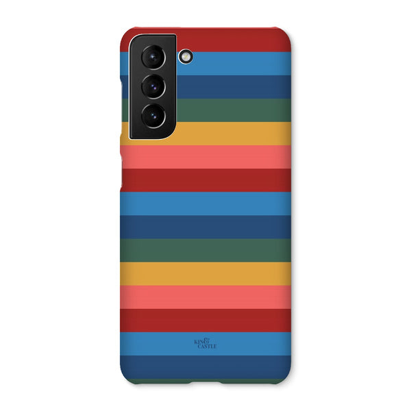 Retro Rainbow Snap Phone Case