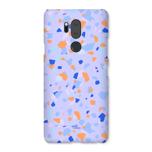 Blue & Orange Terrazzo Snap Phone Case