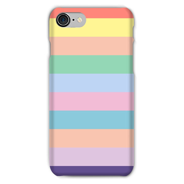 Pastel Stripe Snap Phone Case