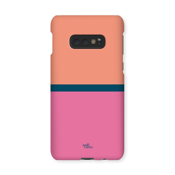 Peach & Pink Duo Snap Phone Case