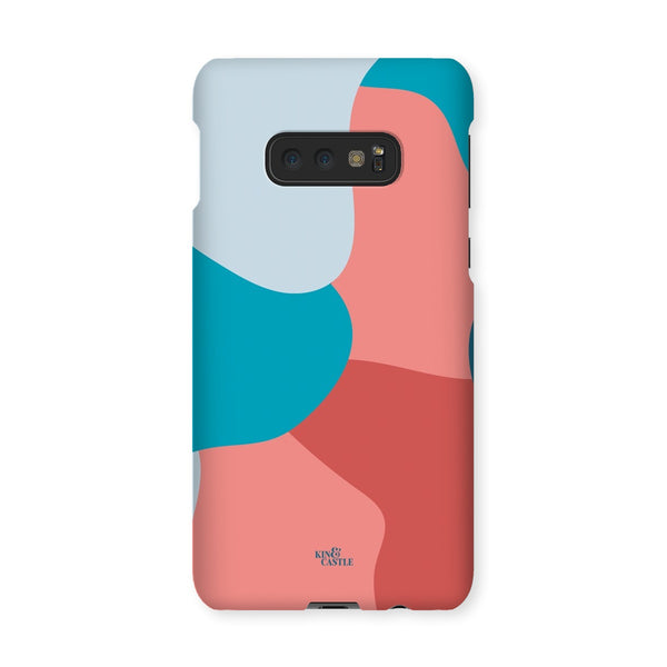 Blue, Red & Pink Abstract Snap Phone Case