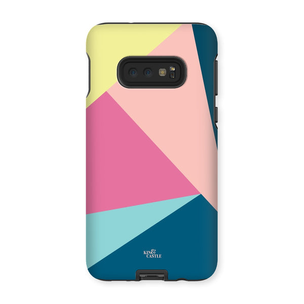 Pastel Triangles Tough Phone Case