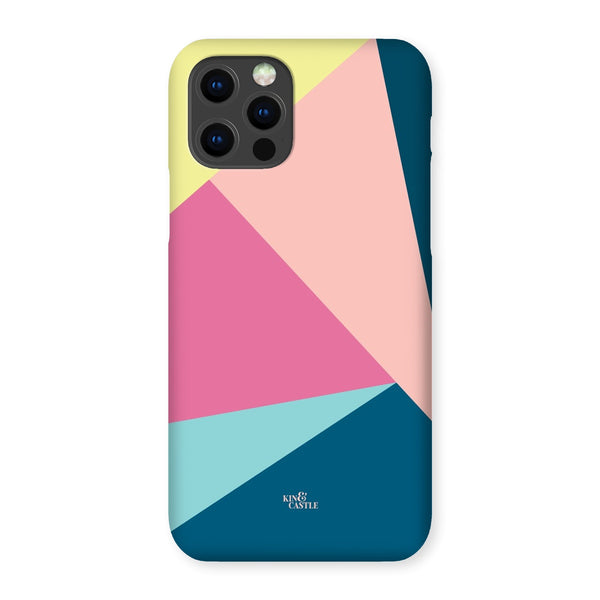 Pastel Triangles Snap Phone Case