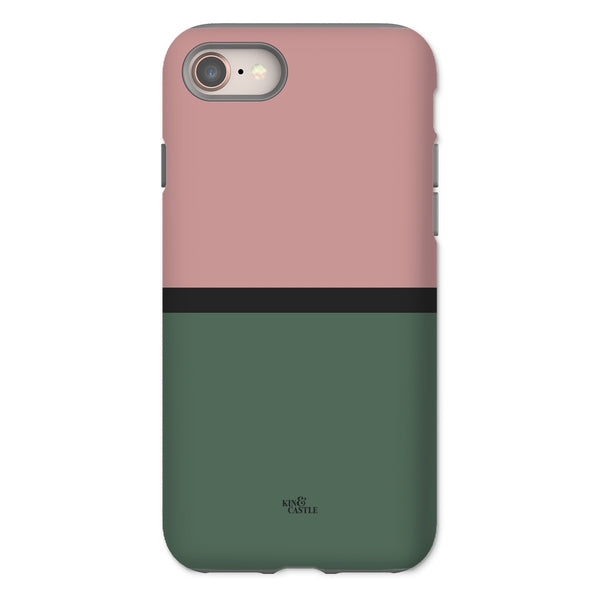 Pink & Green Duo Tough Phone Case