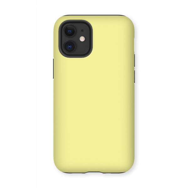 Lemon Yellow Tough Phone Case