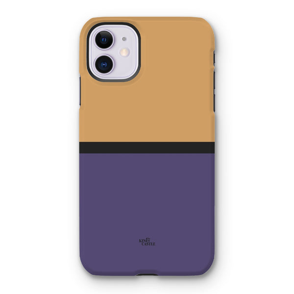 Sand & Purple Duo Tough Phone Case