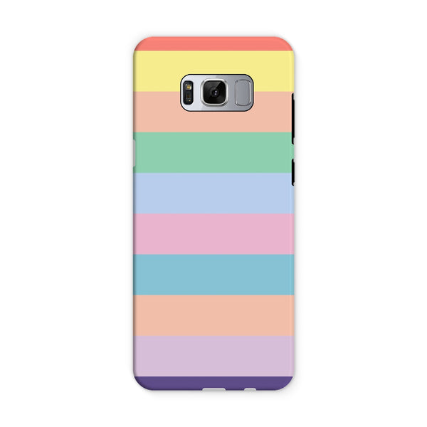 Pastel Stripe Tough Phone Case