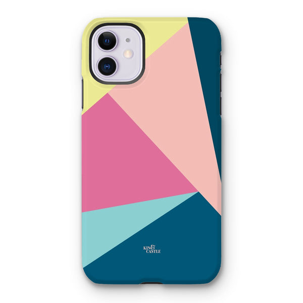 Pastel Triangles Tough Phone Case