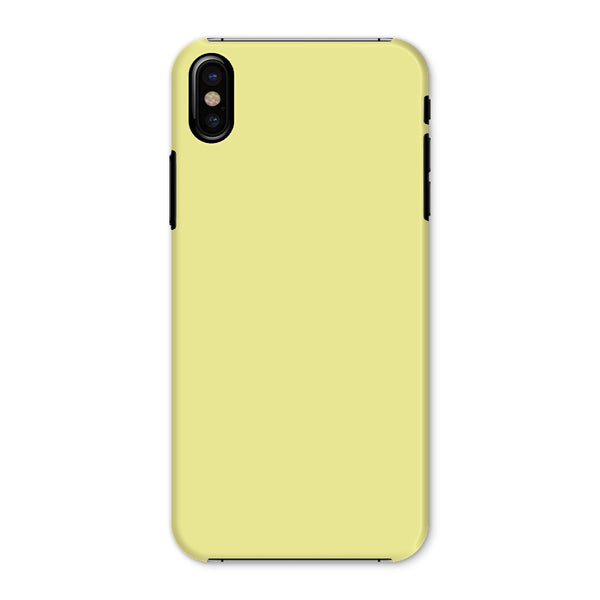 Lemon Yellow Snap Phone Case