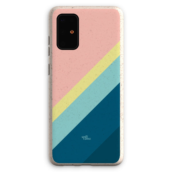 Pastels Geometric Stripe Eco Phone Case