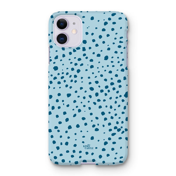 Blue Animal Spot Snap Phone Case
