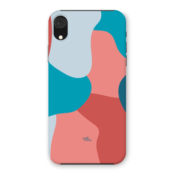 Blue, Red & Pink Abstract Snap Phone Case
