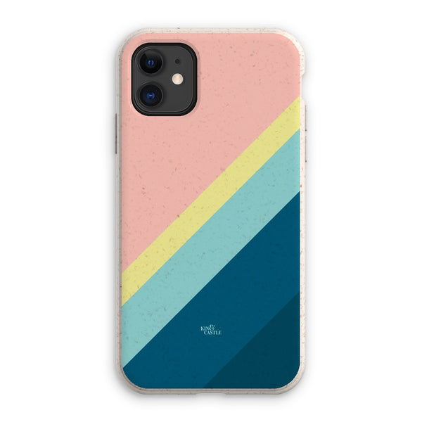 Pastels Geometric Stripe Eco Phone Case