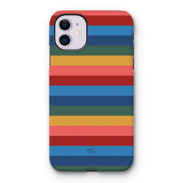 Retro Rainbow Tough Phone Case