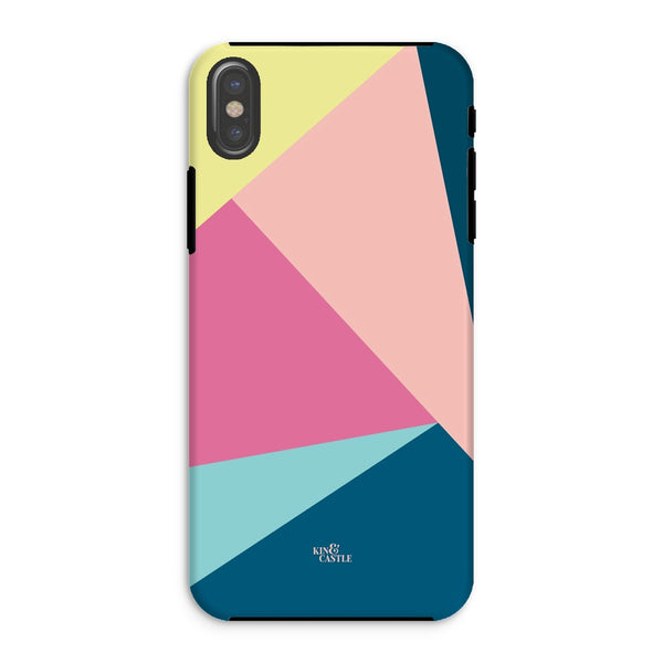 Pastel Triangles Tough Phone Case