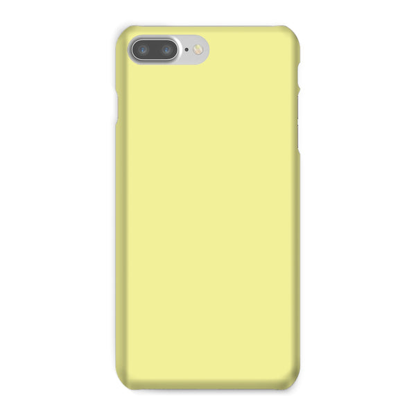 Lemon Yellow Snap Phone Case